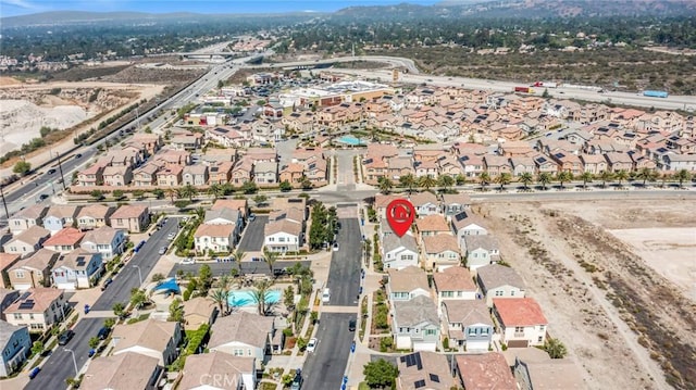 1633 Topeka Pl, Upland, CA 91784 - aerial view of property and surrounding area featuring nearby suburban area