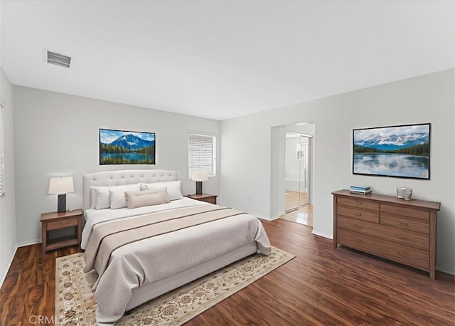 13837 Emerald Ln, Gardena, CA 90247 - bedroom featuring dark wood-type flooring and ensuite bathroom