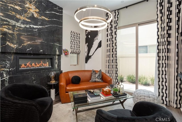 35 Ebb Tide Cir, Newport Beach, CA 92663 - living area with wood finished floors, healthy amount of natural light, and a fireplace