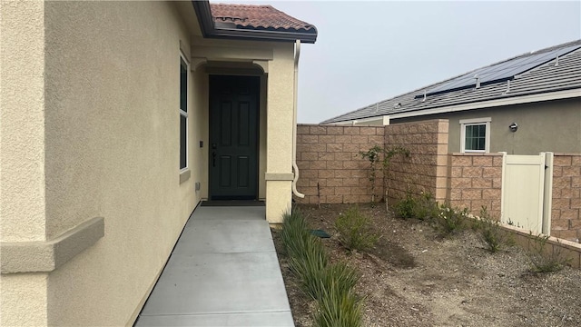 41207 Alegria Ln, Lake Elsinore, CA 92532 - entrance to property with stucco siding