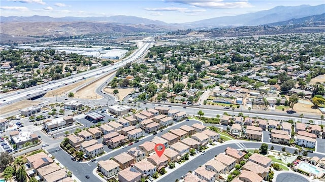 2825 Villa Catalonia Ct, Corona, CA 92881 - view of property location with a mountain backdrop and nearby suburban area