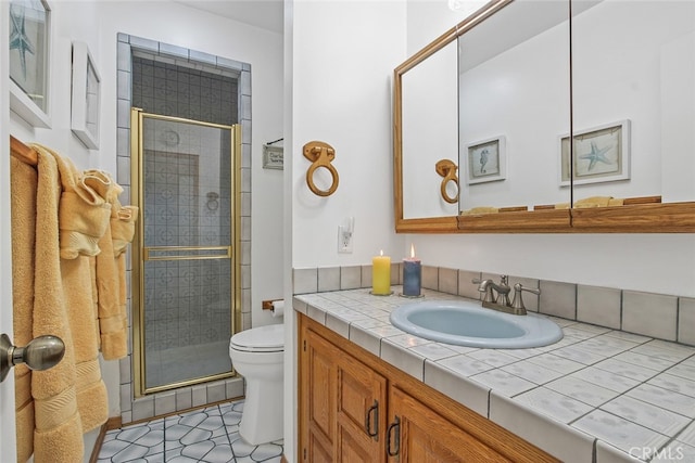 3110 N Greenbrier Rd, Long Beach, CA 90808 - bathroom with vanity and a stall shower
