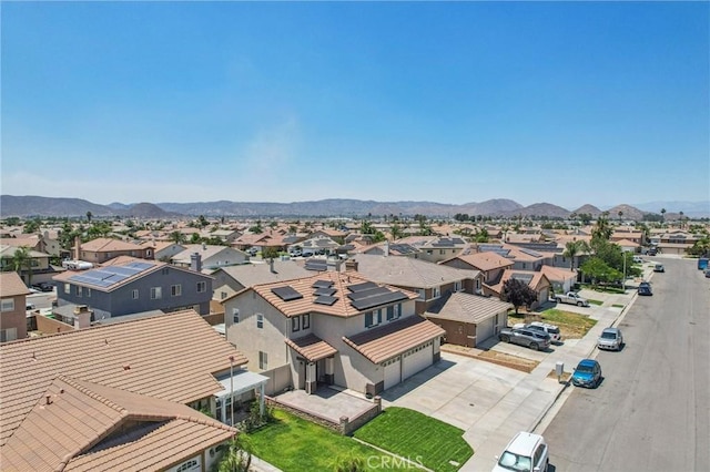 1519 Bluejay Way, Hemet, CA 92545 - aerial view of residential area with a mountainous background