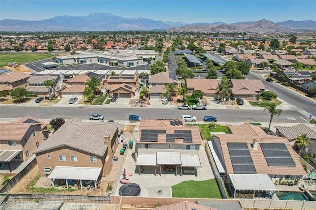 1519 Bluejay Way, Hemet, CA 92545 - aerial view of residential area featuring mountains