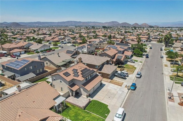 1519 Bluejay Way, Hemet, CA 92545 - aerial view of residential area featuring a mountain backdrop