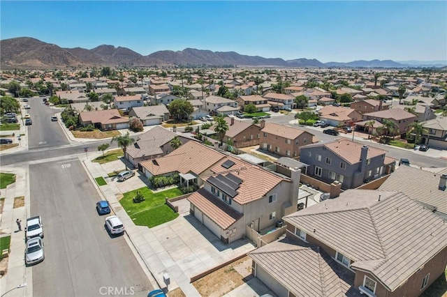 1519 Bluejay Way, Hemet, CA 92545 - aerial perspective of suburban area with mountains