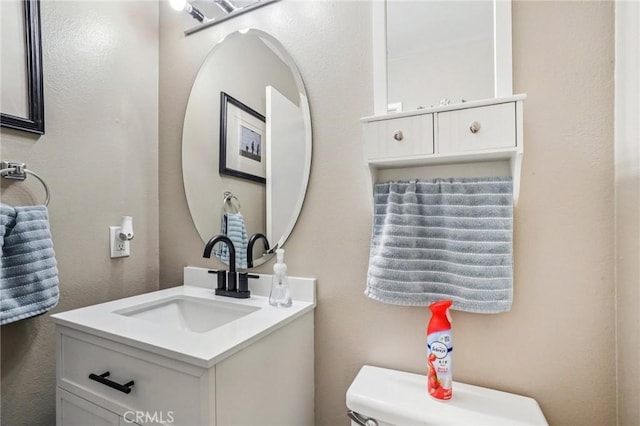 1519 Bluejay Way, Hemet, CA 92545 - half bathroom featuring toilet and vanity