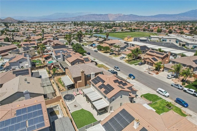 1519 Bluejay Way, Hemet, CA 92545 - aerial view of residential area with a mountain backdrop