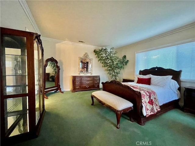 2809 Oak Knoll Dr, Diamond Bar, CA 91765 - carpeted bedroom with crown molding