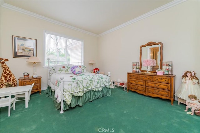 2809 Oak Knoll Dr, Diamond Bar, CA 91765 - bedroom with carpet and crown molding