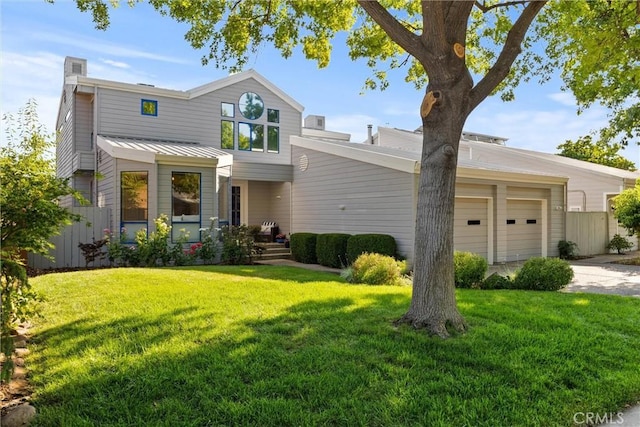 5 Catalina Point Rd, Chico, CA 95928 - view of front of home with concrete driveway and an attached garage