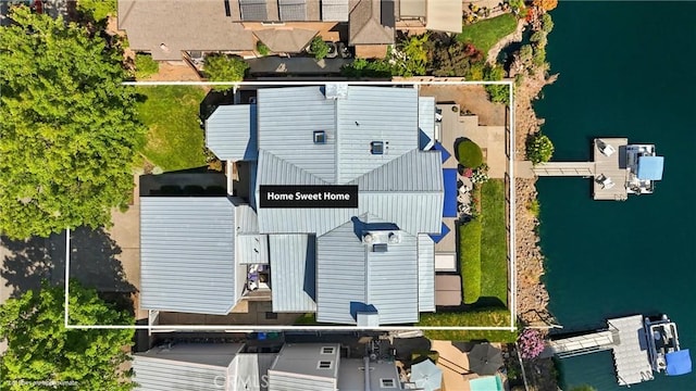 5 Catalina Point Rd, Chico, CA 95928 - bird's eye view of a nearby body of water