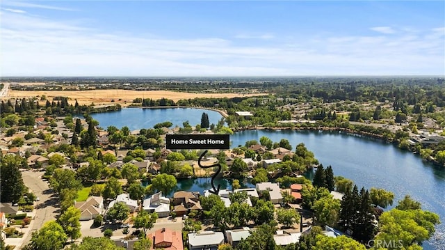 5 Catalina Point Rd, Chico, CA 95928 - aerial perspective of suburban area featuring a nearby body of water
