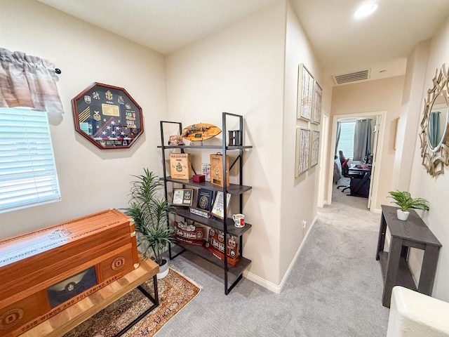 1410 Franceschi Dr, Chula Vista, CA 91913 - hall with carpet flooring and baseboards