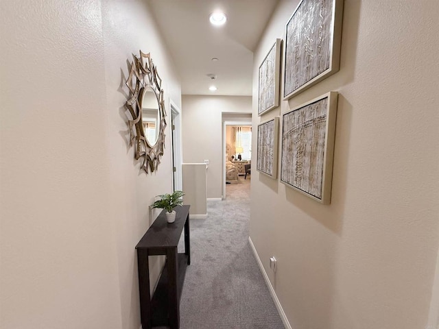 1410 Franceschi Dr, Chula Vista, CA 91913 - hallway with carpet flooring and recessed lighting