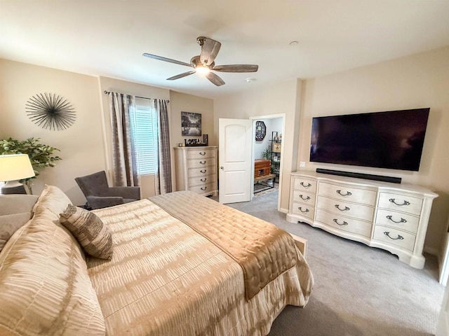 1410 Franceschi Dr, Chula Vista, CA 91913 - bedroom featuring carpet floors and a ceiling fan