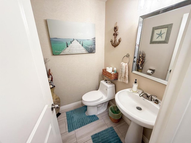 1410 Franceschi Dr, Chula Vista, CA 91913 - bathroom featuring toilet and tile patterned flooring