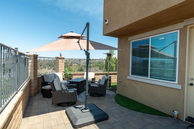 1410 Franceschi Dr, Chula Vista, CA 91913 - view of patio / terrace featuring an outdoor living space