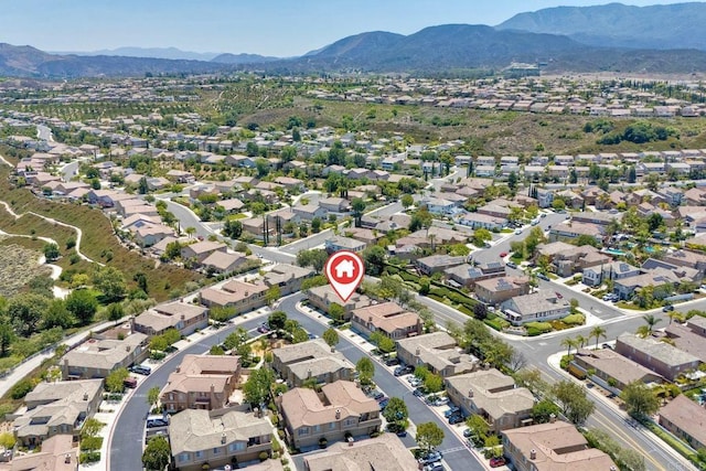 33657 Emerson Way Unit C, Temecula, CA 92592 - view of property location with a mountain backdrop and nearby suburban area