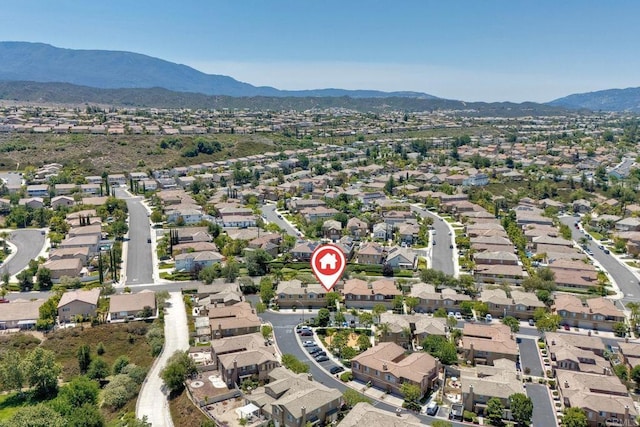 33657 Emerson Way Unit C, Temecula, CA 92592 - aerial view of residential area featuring a mountainous background
