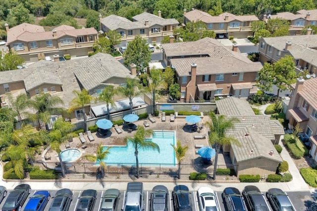 33657 Emerson Way Unit C, Temecula, CA 92592 - view of property location with a pool and nearby suburban area