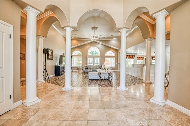 2457 Remington Ct, Merced, CA 95340 - common area featuring crown molding and recessed lighting