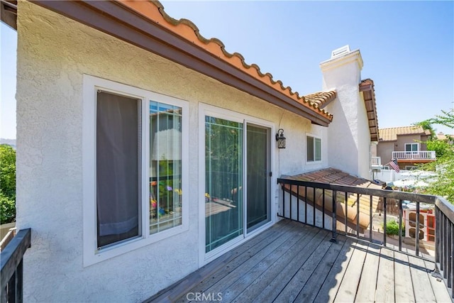 2981 Pembroke Cir, Corona, CA 92879 - view of wooden deck