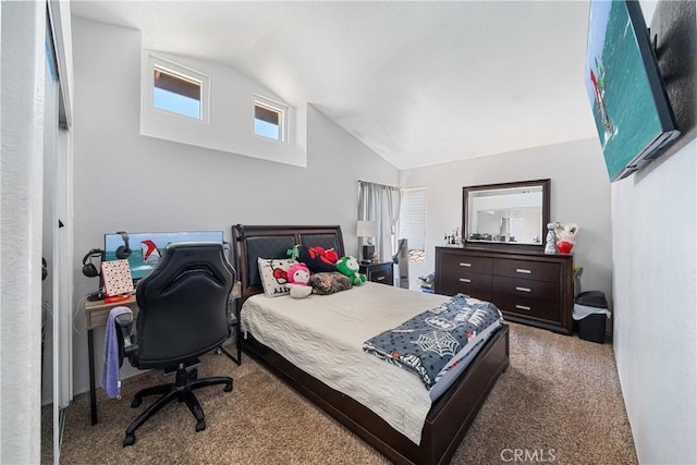 2981 Pembroke Cir, Corona, CA 92879 - bedroom with carpet and vaulted ceiling
