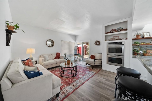 2981 Pembroke Cir, Corona, CA 92879 - living area featuring wood finished floors
