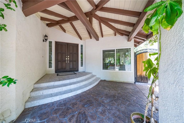 2981 Pembroke Cir, Corona, CA 92879 - property entrance with stucco siding