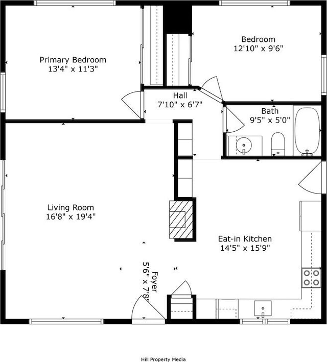 401 W 6th Ave, Chico, CA 95926 - view of room layout
