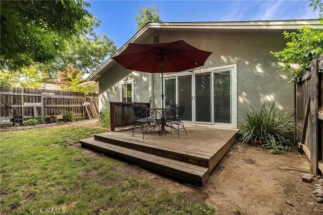 401 W 6th Ave, Chico, CA 95926 - wooden deck featuring outdoor dining area