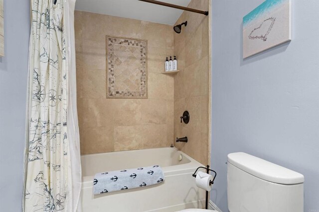804 N The Strand Unit 11, Oceanside, CA 92054 - full bathroom with shower / bath combo with shower curtain