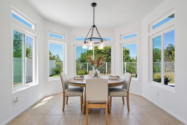 4926 Colusa Dr, Oceanside, CA 92056 - sunroom / solarium with a chandelier