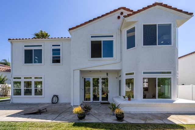 4926 Colusa Dr, Oceanside, CA 92056 - rear view of house with a patio, stucco siding, and a tile roof