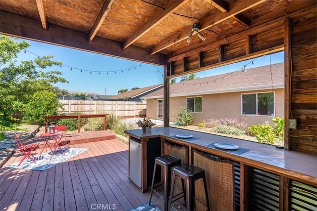 448 Grove Ln, Nipomo, CA 93444 - view of wooden deck