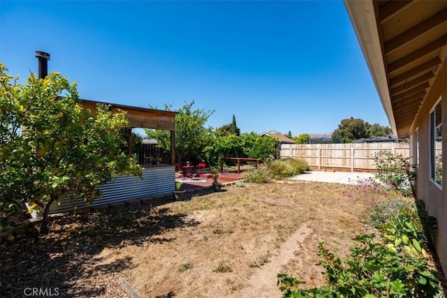 448 Grove Ln, Nipomo, CA 93444 - fenced backyard featuring a patio area