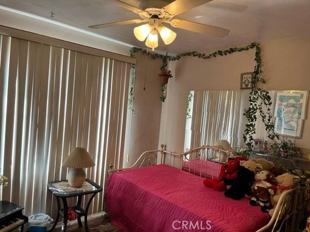 13567 Eldridge Ave, Sylmar, CA 91342 - bedroom featuring a ceiling fan