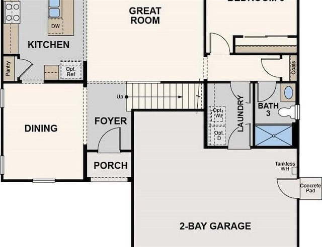6648 E Yale, Fresno, CA 93727 - view of home floor plan