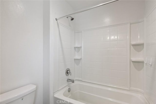 6648 E Yale, Fresno, CA 93727 - bathroom featuring toilet and shower / bath combination