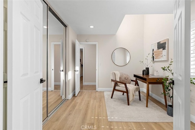 16186 Mount Gist Cir, Fountain Valley, CA 92708 - office space featuring light wood-style flooring and baseboards