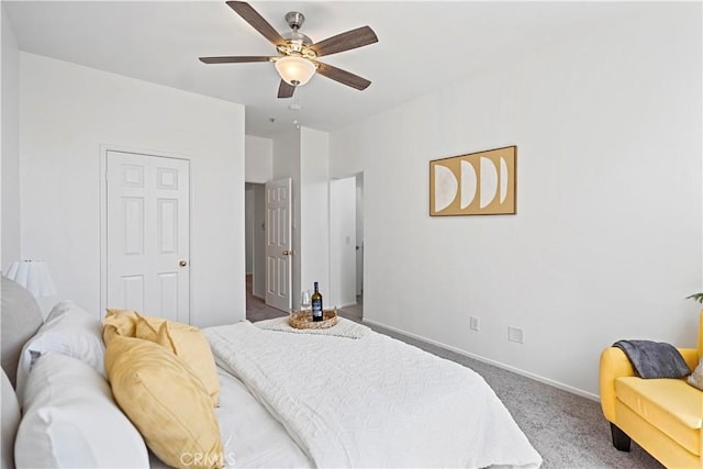 125 Draft Way, Placentia, CA 92870 - bedroom featuring carpet floors and ceiling fan