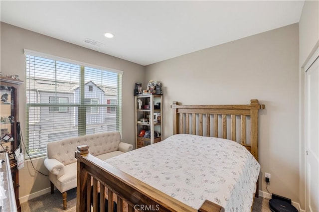 300 Farmhouse Dr Unit 3, Simi Valley, CA 93065 - carpeted bedroom with baseboards and recessed lighting