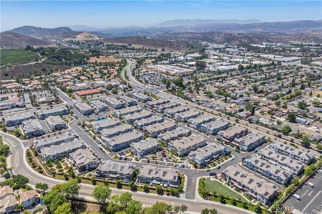 300 Farmhouse Dr Unit 3, Simi Valley, CA 93065 - aerial view of property's location with a mountain backdrop and nearby suburban area