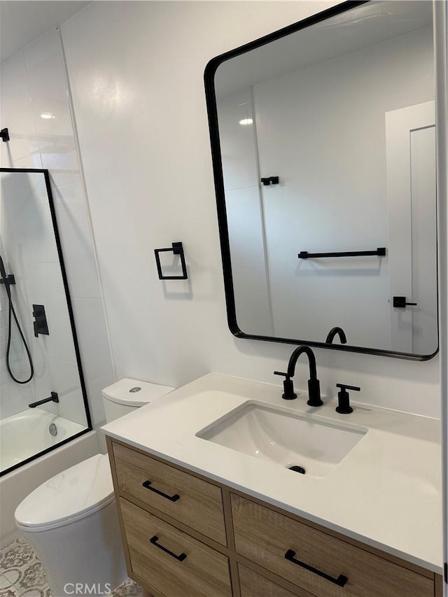 632 Truly Unit 634, Vista, CA 92084 - full bathroom featuring vanity and enclosed tub / shower combo