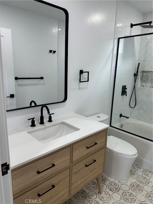 632 Truly Unit 634, Vista, CA 92084 - bathroom featuring vanity,  shower combination, and tile patterned flooring