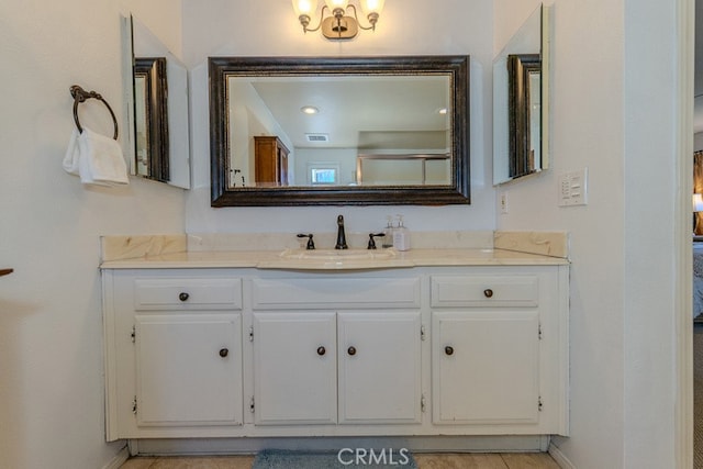 5035 Via Donaldo, Yorba Linda, CA 92886 - bathroom featuring vanity and baseboards