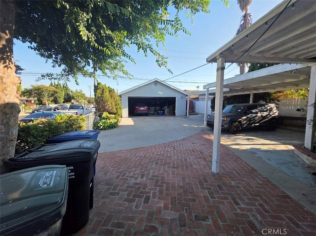 3424 E Cesar E Chavez Ave, Los Angeles, CA 90063 - view of detached garage