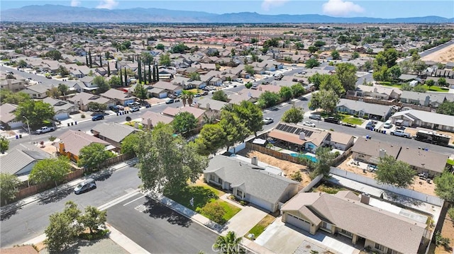 13491 Solitude Cir, Victorville, CA 92392 - aerial perspective of suburban area featuring mountains
