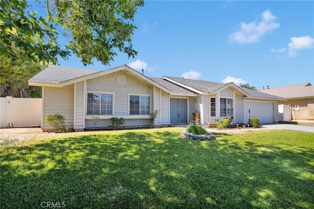 13491 Solitude Cir, Victorville, CA 92392 - ranch-style house featuring an attached garage and concrete driveway